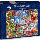 Puzzle - Bluebird - Bombka świąteczna