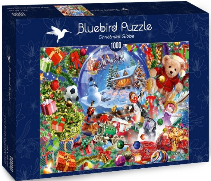 Puzzle - Bluebird - Bombka świąteczna