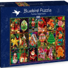 Puzzle - Bluebird - Świąteczne ozdoby