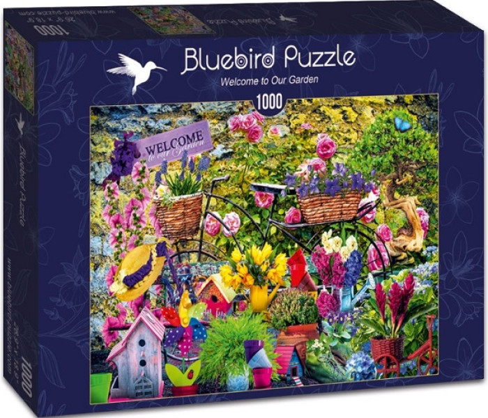 Puzzle - Bluebird - Witamy w naszym ogrodzie