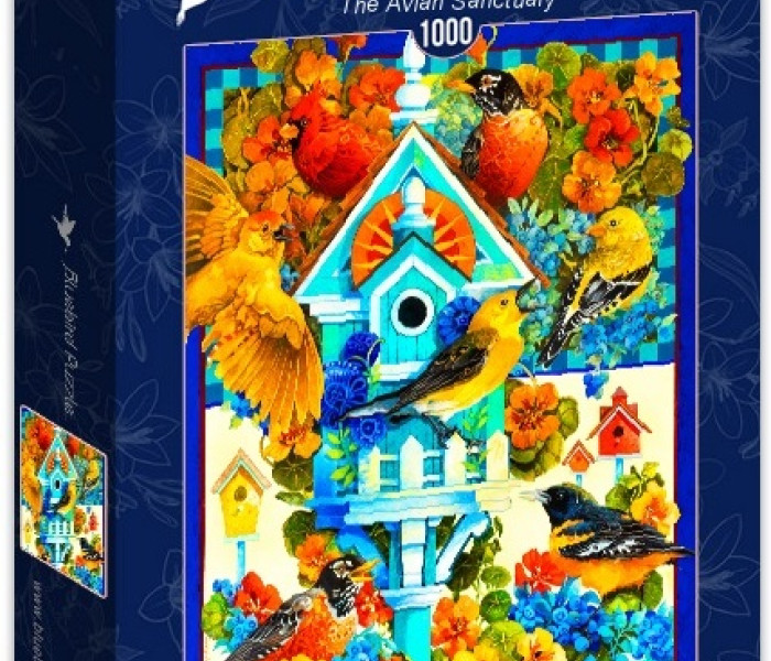 Puzzle - Bluebird - Domek dla ptaków