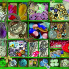 Puzzle - Bluebird - Kolekcja zielona