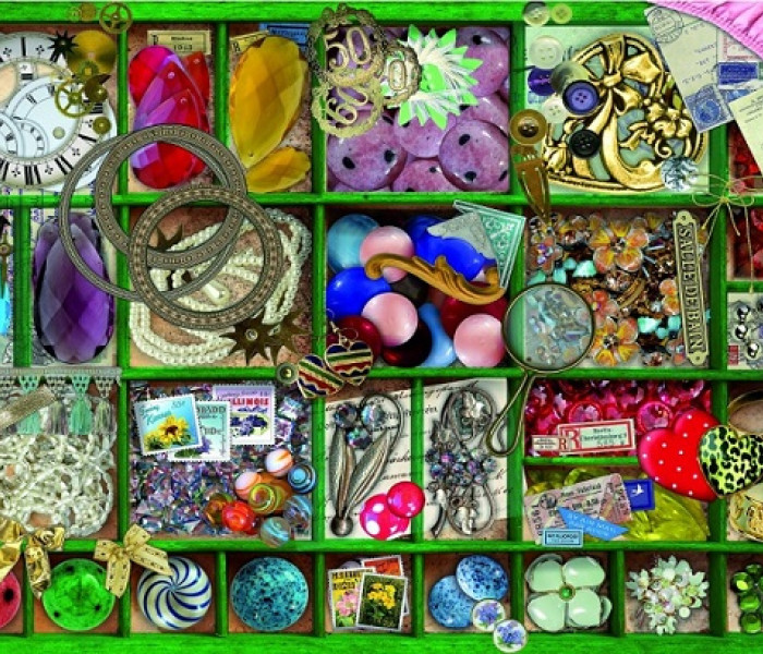 Puzzle - Bluebird - Kolekcja zielona