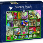 Puzzle - Bluebird - Kolekcja zielona