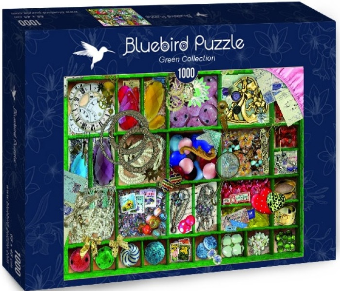 Puzzle - Bluebird - Kolekcja zielona