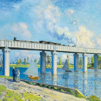 Most kolejowy w Argenteuil