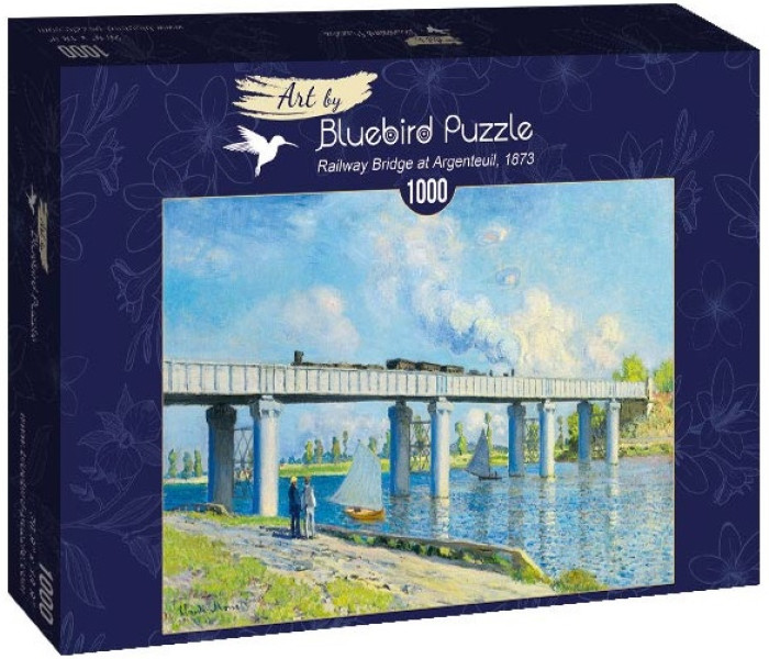 Puzzle - Bluebird - Most kolejowy w Argenteuil