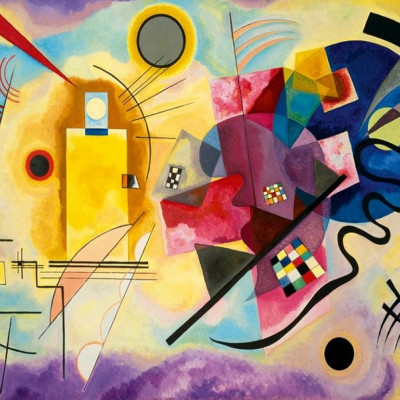 Żółty, czerwony, niebieski