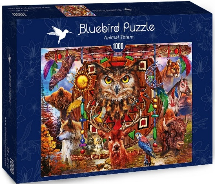Puzzle - Bluebird - Totem zwierzęcy