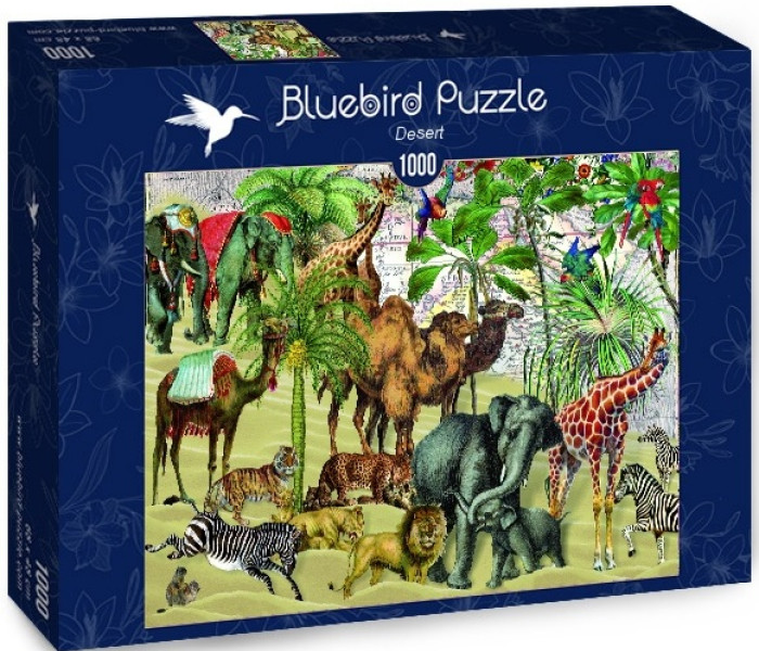 Puzzle - Bluebird - Zwierzęta na pustyni