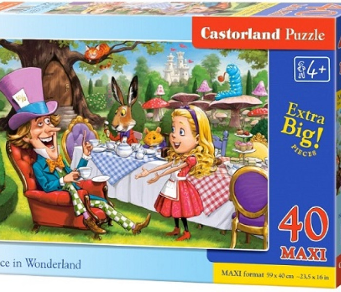 Puzzle - Castorland - Alicja w Krainie Czarów - Maxi