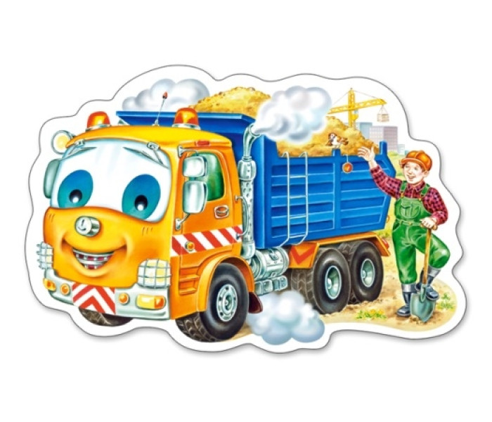 Puzzle - Castorland - Samochód z ładunkiem