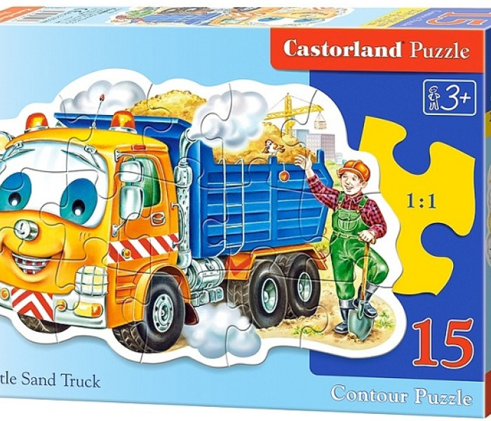 Puzzle - Castorland - Samochód z ładunkiem