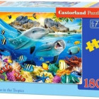 Puzzle - Castorland - Delfiny w tropikach