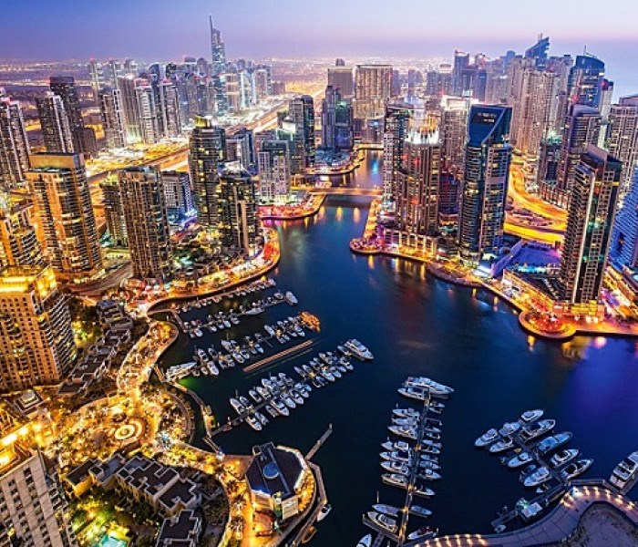 Puzzle - Castorland - Dubaj nocą