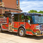 Puzzle - Castorland - Wóz strażacki