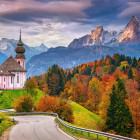 Puzzle - Castorland - Jesień w Alpach Bawarskich