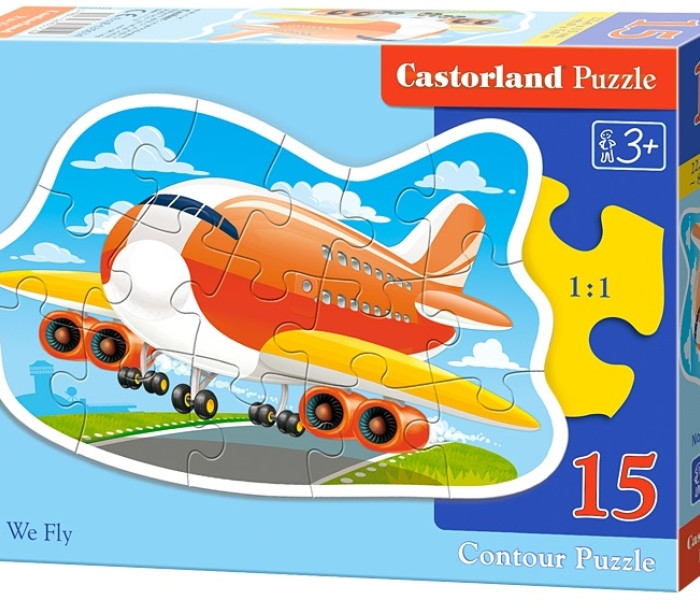 Puzzle - Castorland - Lecimy!