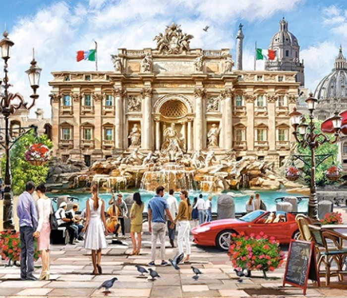 Puzzle - Castorland - Wspaniałość Rzymu