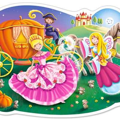 Kopciuszek przy swojej karocy - Maxi 