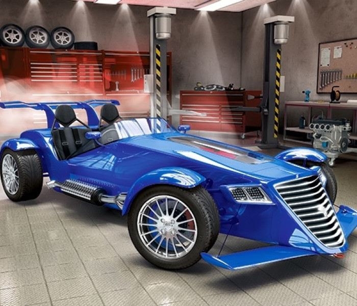 Puzzle - Castorland - Gotowy do wyścigów