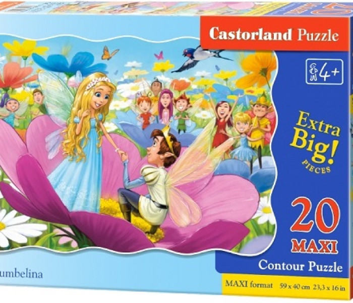 Puzzle - Castorland - Calineczka - Maxi