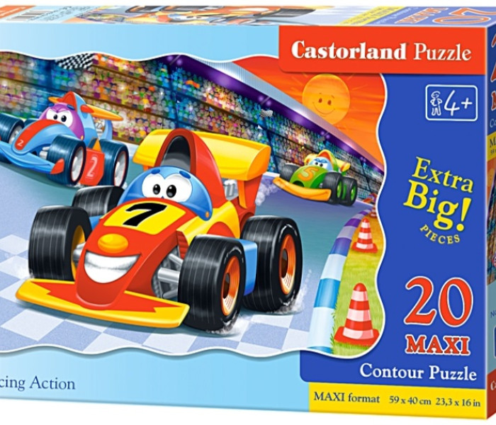 Puzzle - Castorland - Wyścig Formuły 1 - Maxi - Maxi