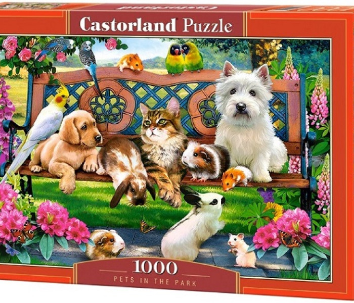 Puzzle - Castorland - Zwierzęta w parku