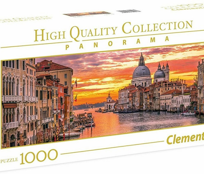Puzzle - Clementoni - Grand Canal, Wenecja - Puzzle Panoramiczne