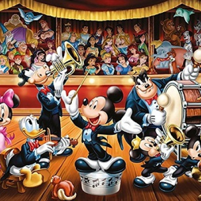 Disney Orkiestra - Puzzle Panoramiczne 