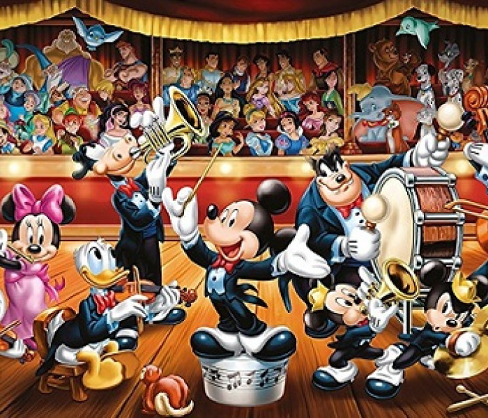 Puzzle - Clementoni - Disney Orkiestra - Puzzle Panoramiczne