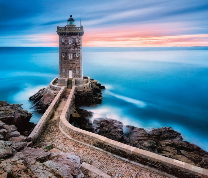 Puzzle - Clementoni - Latarnia morska w Bretanii we Francji