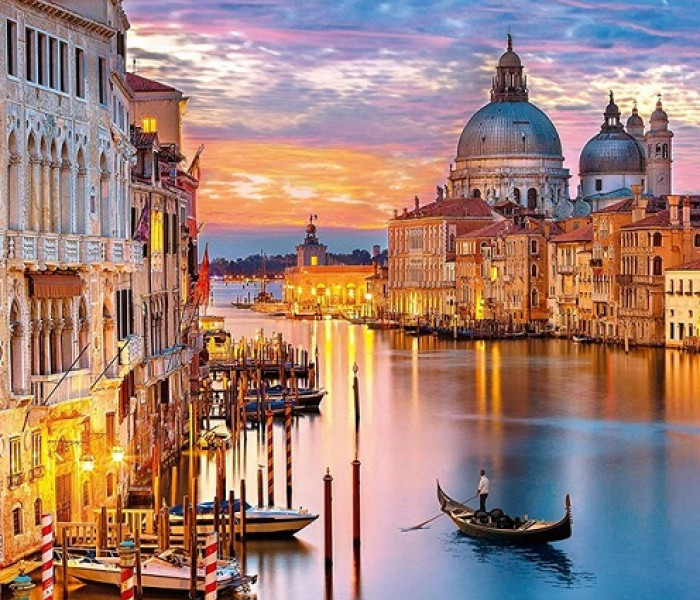 Puzzle - Clementoni - Rozświetlona Wenecja