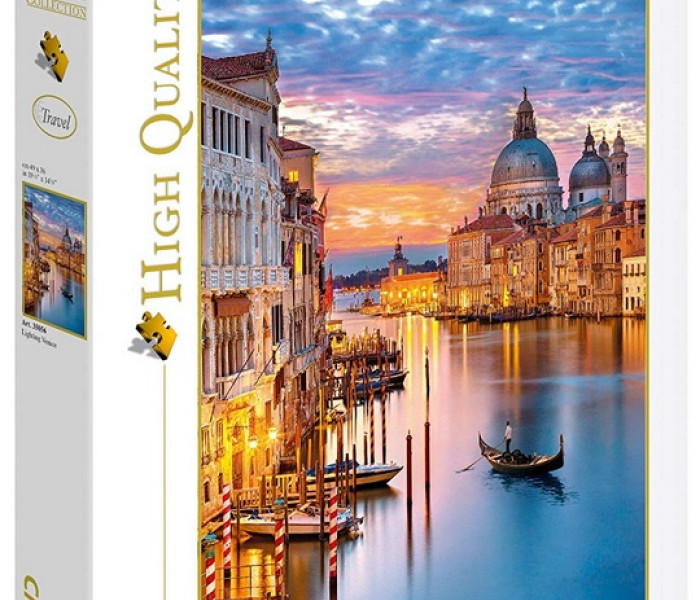Puzzle - Clementoni - Rozświetlona Wenecja