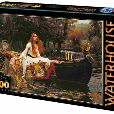 Puzzle Dama z Shalot