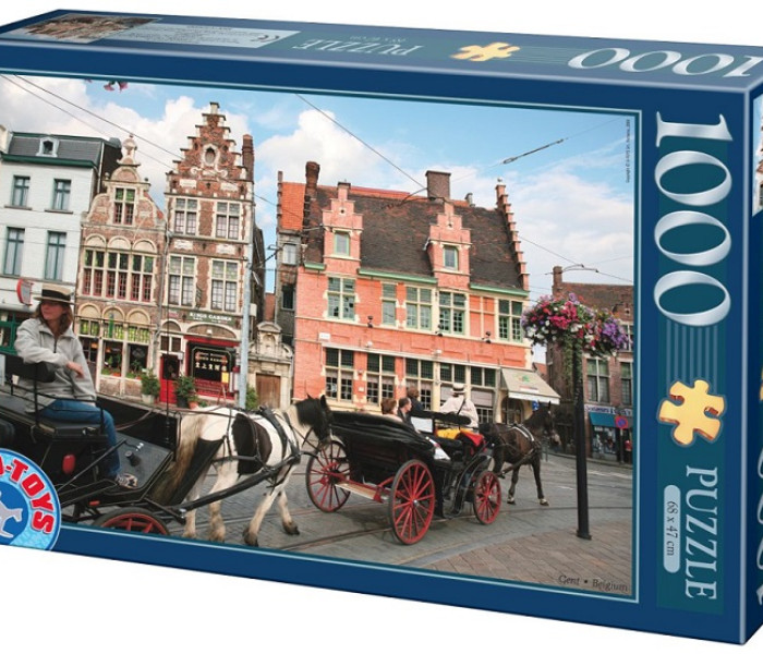 Puzzle - D-toys - Puzzle Gent, Belgia