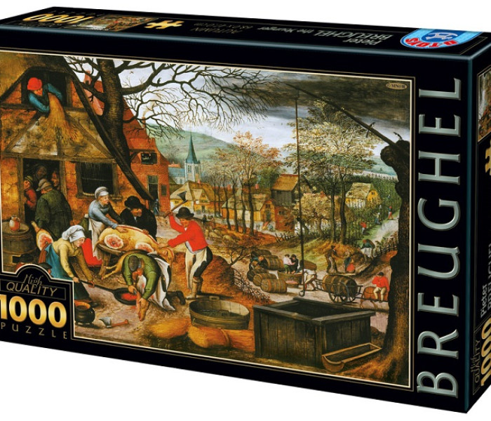 Puzzle - D-toys - Puzzle Jesień