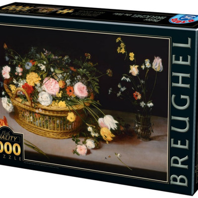 Puzzle Martwa natura z kwiatami