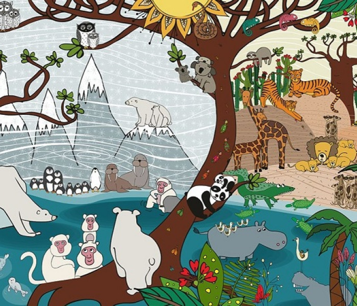 Puzzle - D-toys - Puzzle Lato i zima