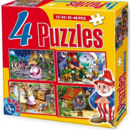 Puzzle Nasze bajki - PUZZLE DLA DZIECI