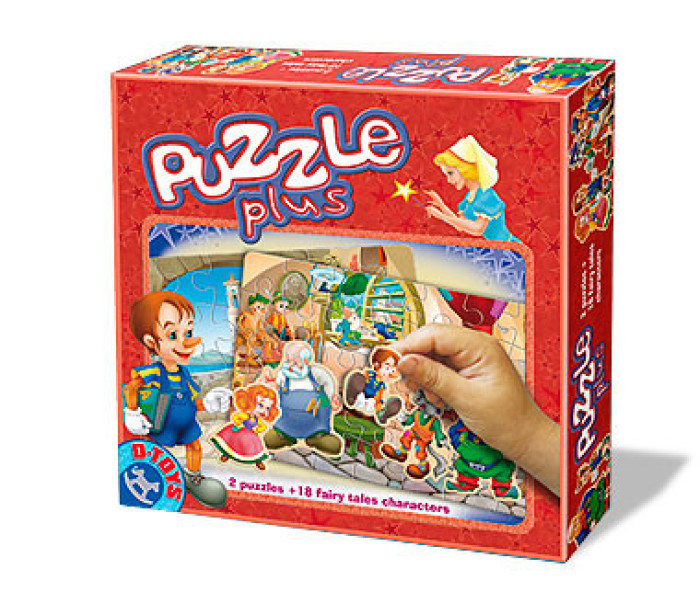 Puzzle - D-toys - Puzzle Pinokio - PUZZLE DLA DZIECI