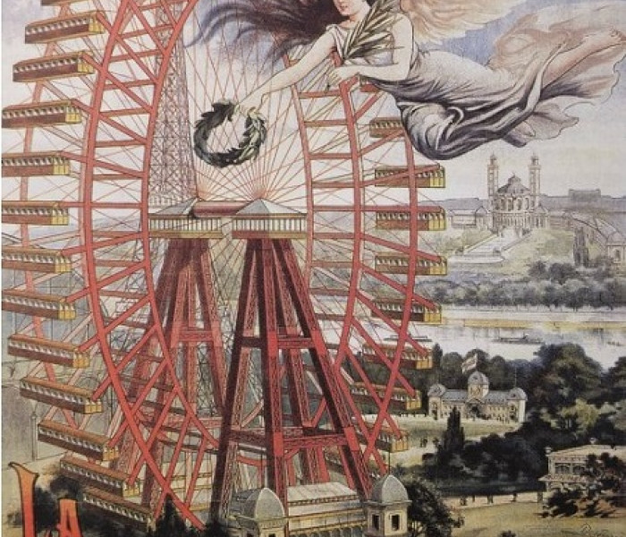 Puzzle - D-toys - Puzzle Diabelskie kolo w Paryżu