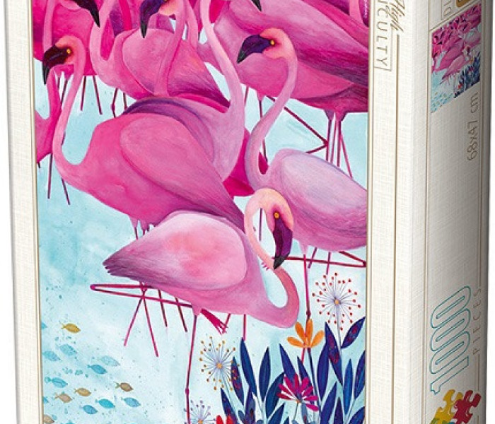 Puzzle - D-toys - Puzzle Flamingi