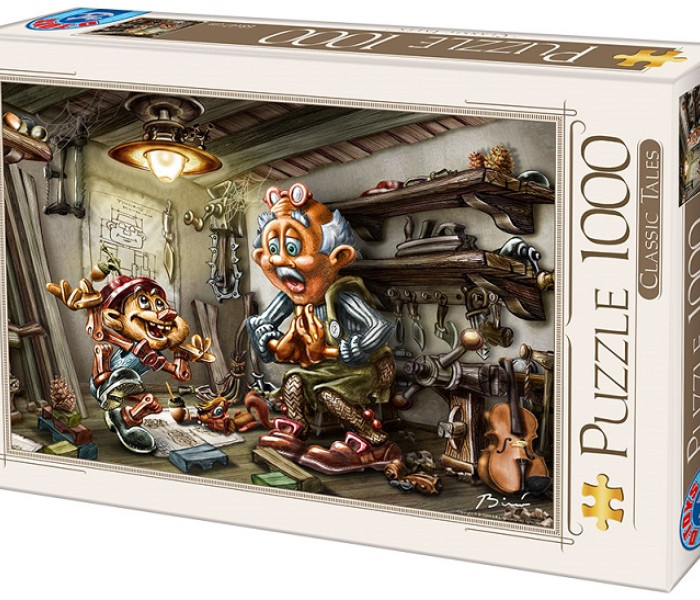 Puzzle - D-toys - Puzzle Pinokio