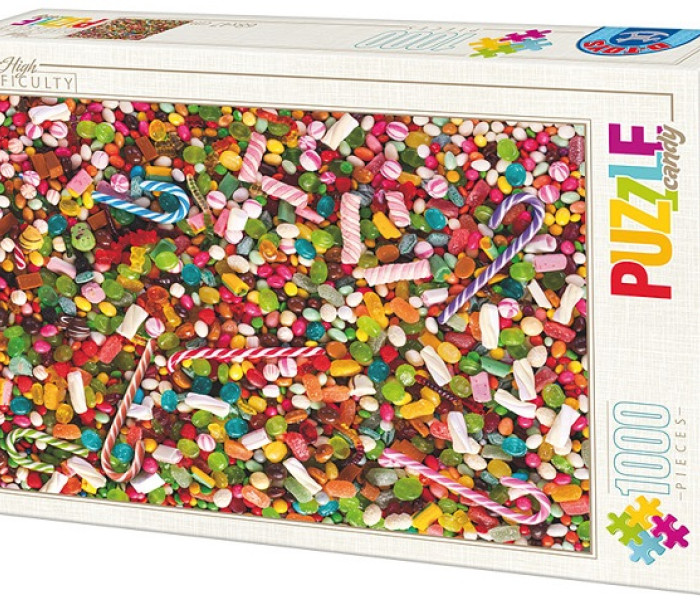 Puzzle - D-toys - Puzzle Słodkości