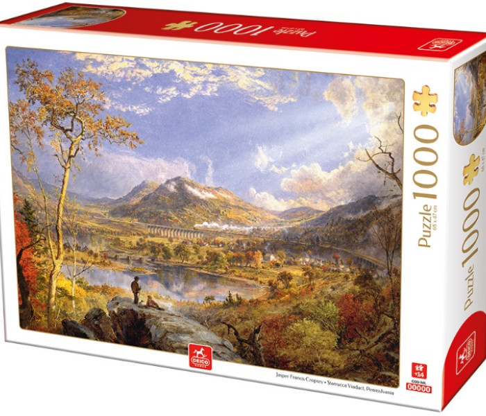 Puzzle - D-toys - Puzzle Wiadukt