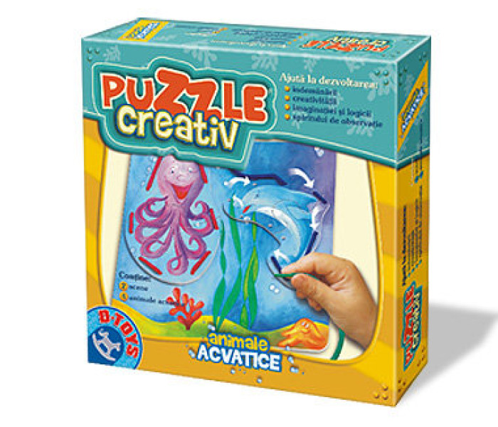 Puzzle - D-toys - Puzzle Wodne życie - PUZZLE DLA DZIECI