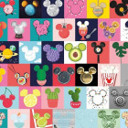 Puzzle - Dino - Uszy Myszki Miki