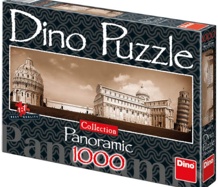 Puzzle - Dino - Puzzle Widok na Pizę - Puzzle Panoramiczne
