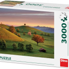 Puzzle - Dino - Bajkowy wschód słońca